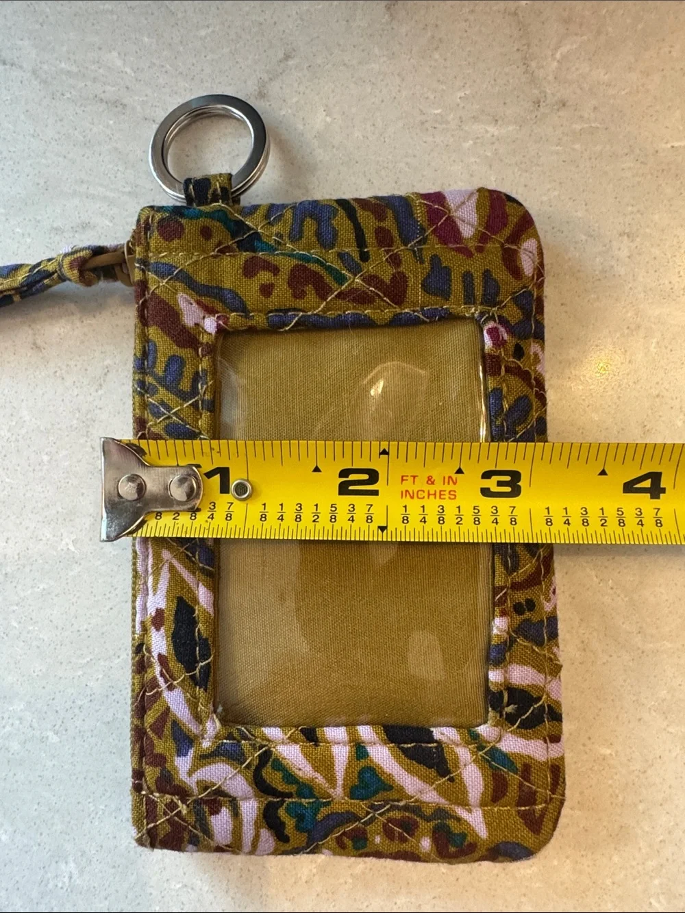 Vera Bradley Wristlet Coin Purse - Olive Multi